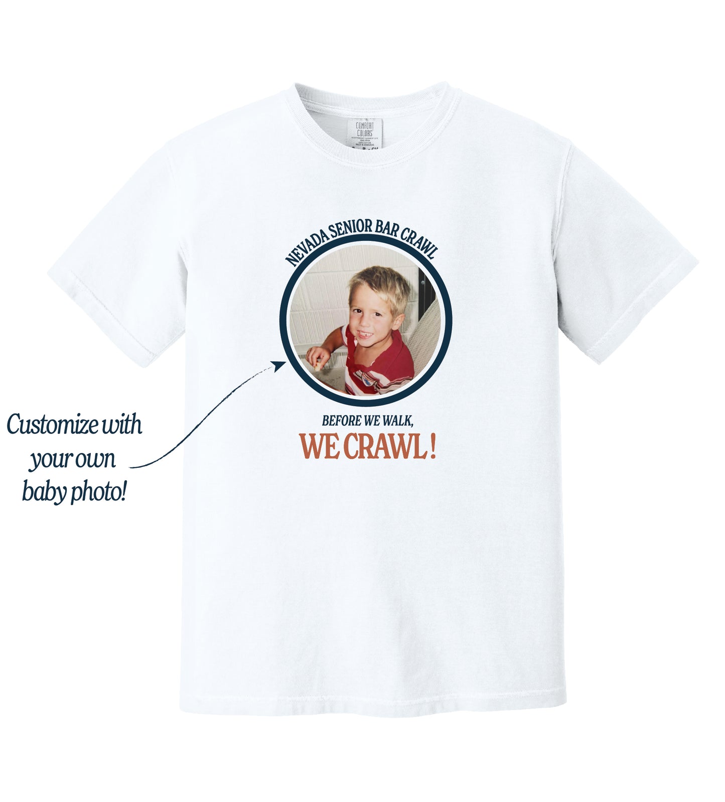 Nevada Senior Bar Crawl T-Shirts - LATE TO THE PARTY
